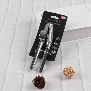 New Arrival Stainless Steel Garlic Press Durable Garlic Mincer Crusher