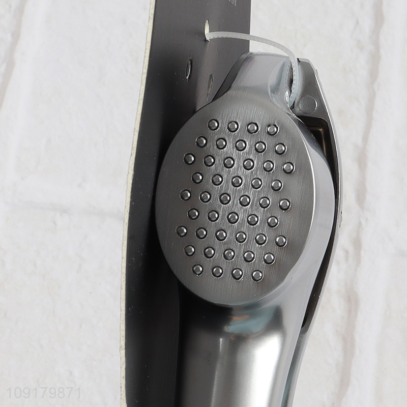 Factory Price Kitchen Gadgets Stainless Steel Manual Garlic Press