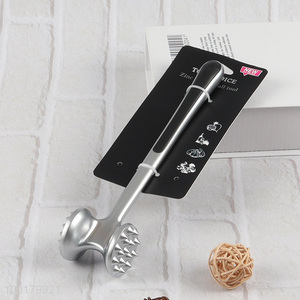 Wholesale Stainless Steel Meat Tenderizer Hammer Double Sided Meat Mallet