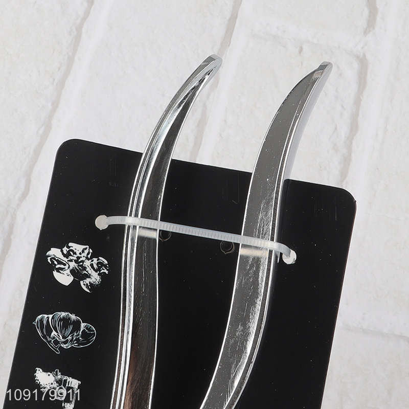 Custom Logo Garlic Press Heavy Duty Stainless Steel Garlic Mincer