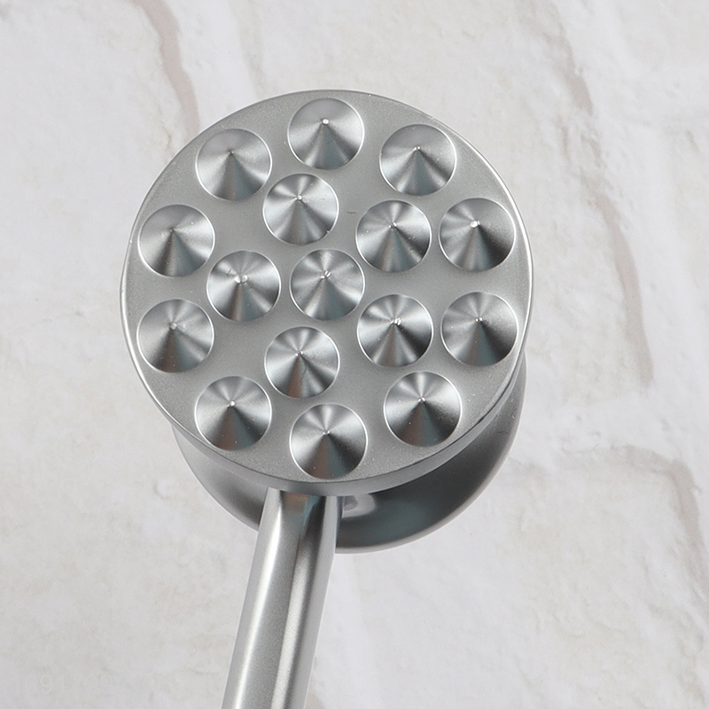 Wholesale Stainless Steel Meat Tenderizer Hammer Double Sided Meat Mallet