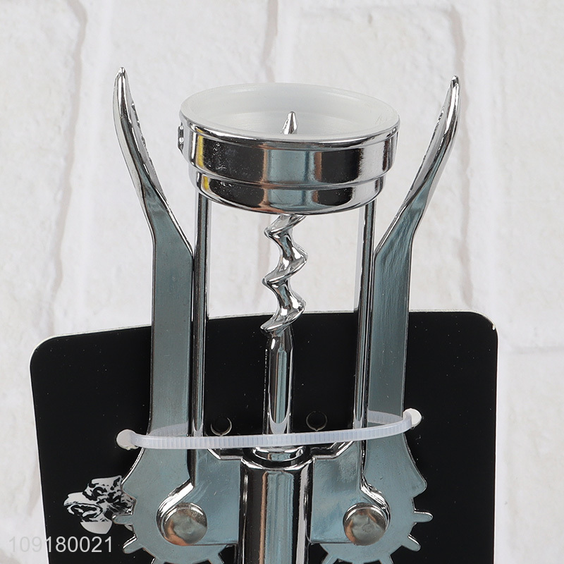 Good Quality Wine Opener Stainless Steel Wing Corkscrew for Kitchen Bar