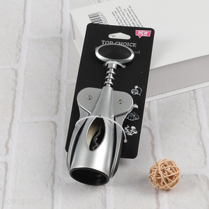 Factory Supply Red Wine Opener Stainless Steel Wing Corkscrew Wine Opener