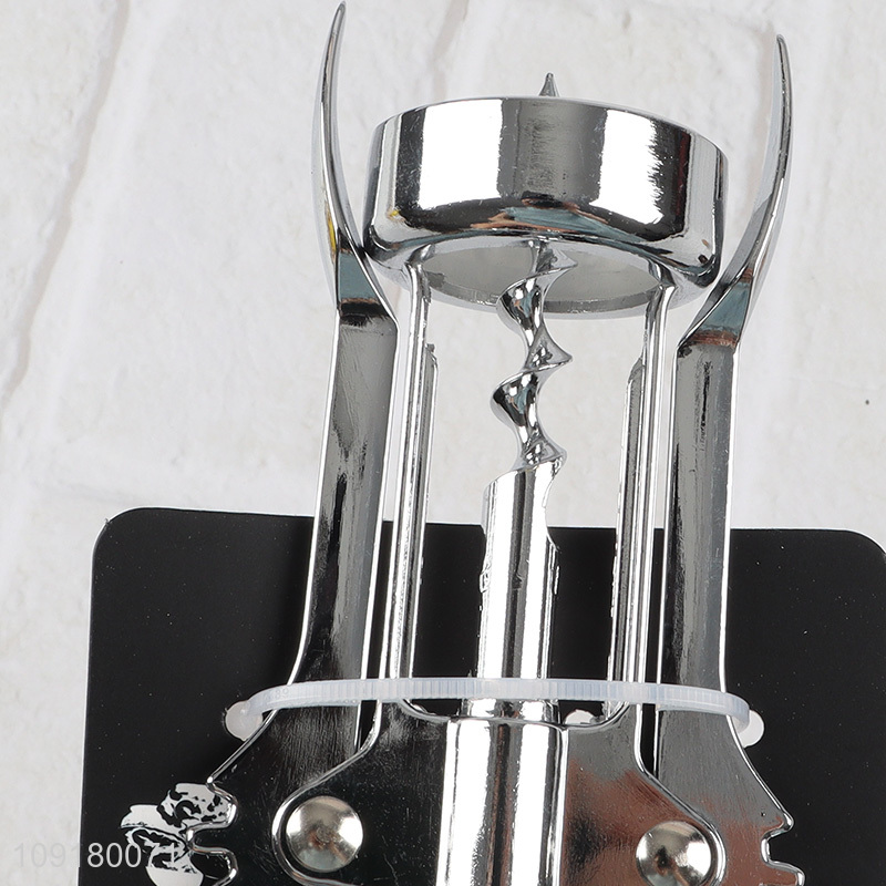 Wholesale Heavy Duty Stainless Steel Wine Opener Wing Corkscrew Bottle Opener