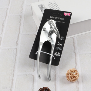 Wholesale Stainless Steel Manual Can Opener with Sharp Blade & Comfort Grip