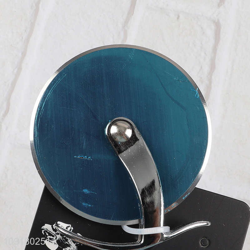 Good Quality Stainless Steel Pizza Cutter Wheel with Non-Slip Handle