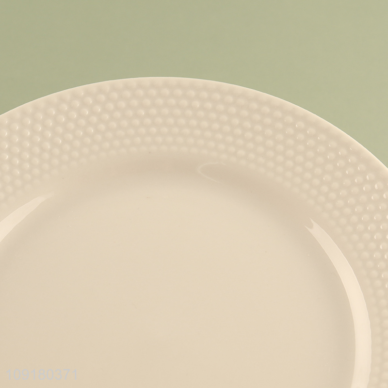 Top products round ceramic tableware plate dinner plate