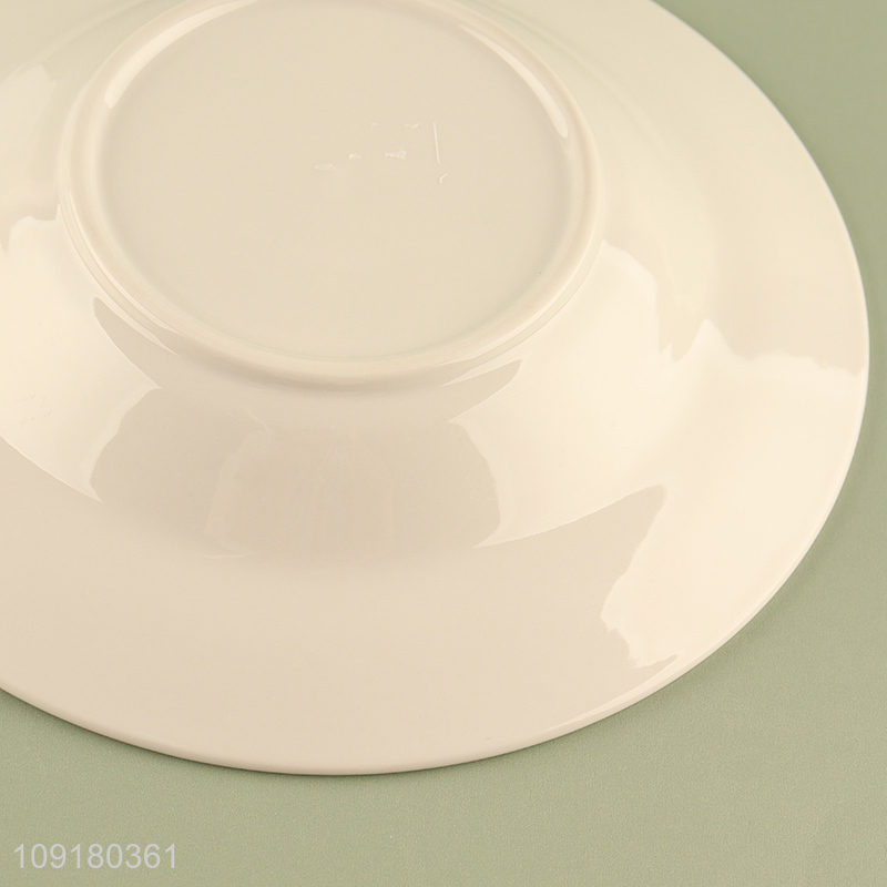 China factory round ceramic home restaurant tableware plate