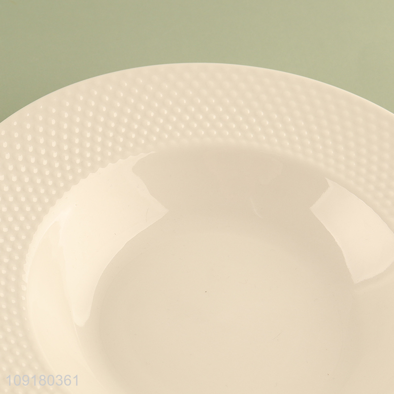 China factory round ceramic home restaurant tableware plate