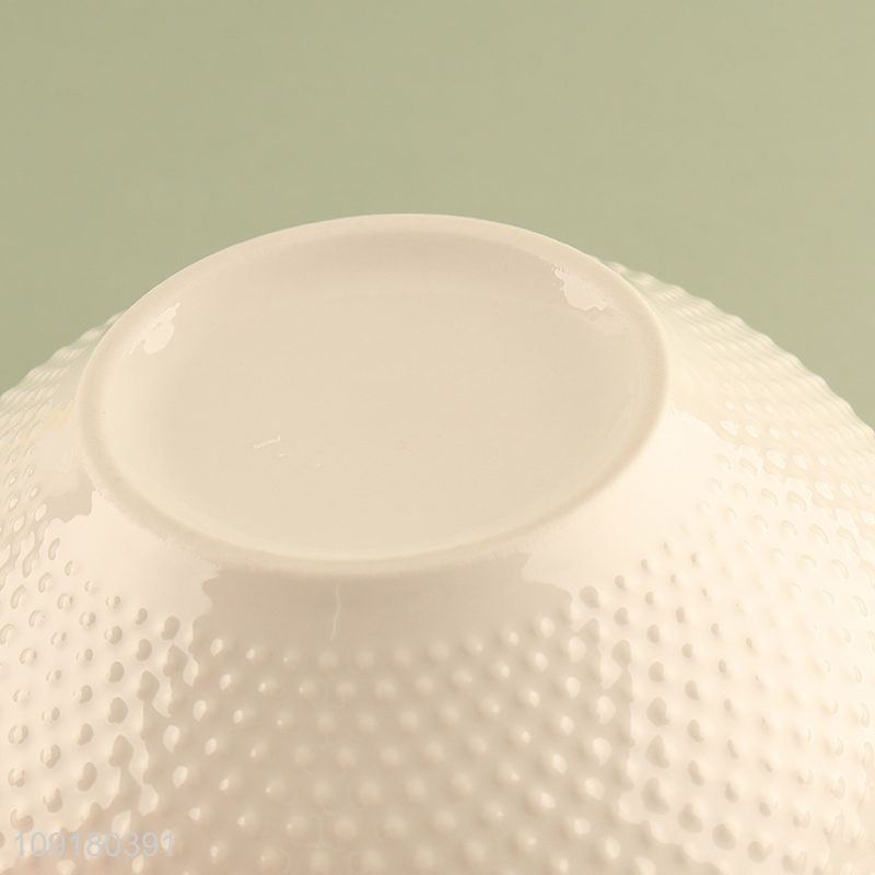 Top sale home restaurant ceramic round tableware bowl wholesale