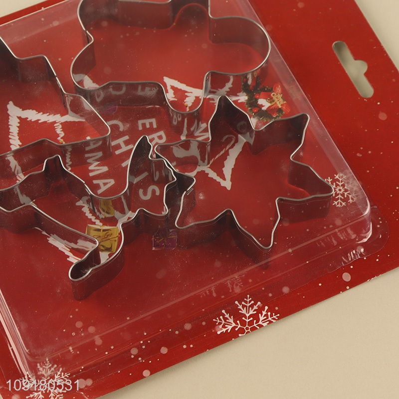 Low price christmas series cookies mold cookies cutter for sale