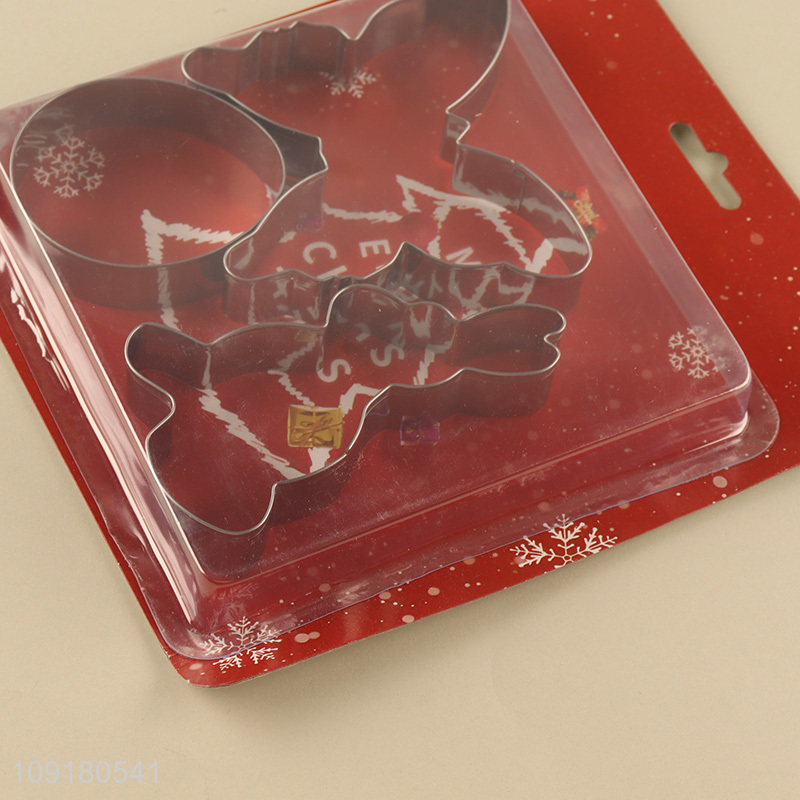 Good quality 3pcs cookies mold cookies cutter set for sale