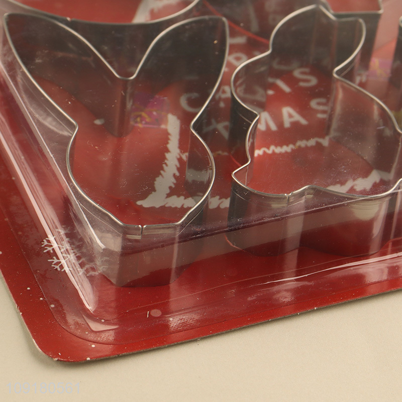 Low price 5pcs iron cookies mold cookies cutter set