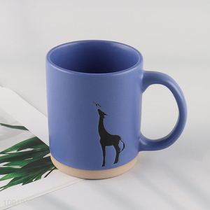 China products ceramic water mug water cup drinking cup with handle