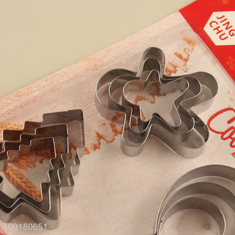 Low price iron baking tool cookies mold cookies cutter set