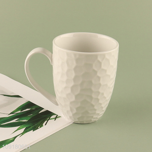 Factory direct sale ceramic water cup drinking cup with handle