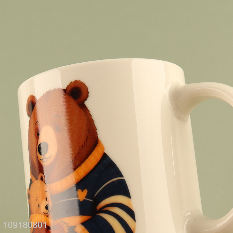 Low price printed ceramic cup water cup drinking cup