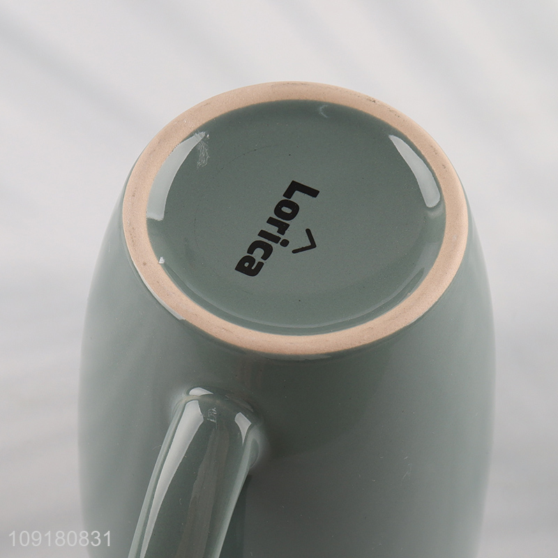 Popular products ceramic cup water cup drinking cup with handle