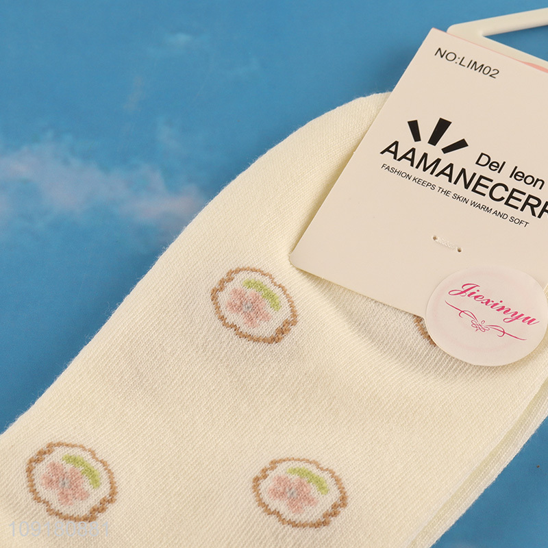 Most popular polyester socks women ankle socks low cut socks