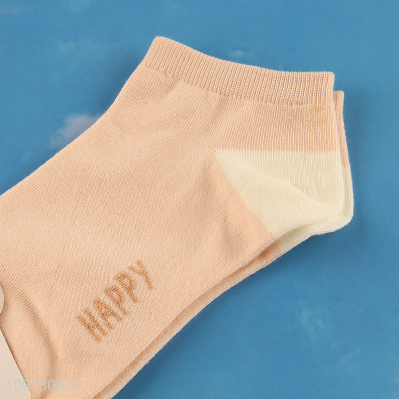 Popular products women polyester ankle socks low cut socks