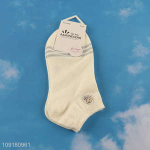 Popular products breathable women ankle socks low cut socks