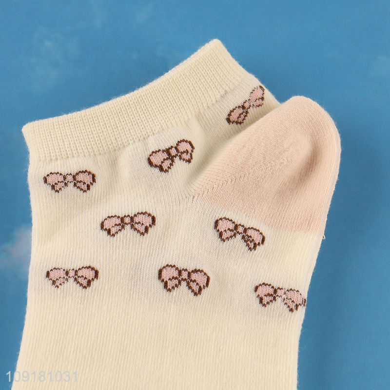 Top sale fashion women ankle socks low cut socks polyester socks