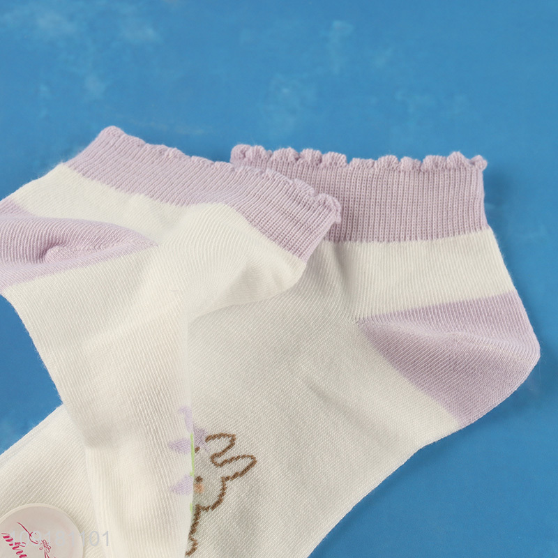Popular products cute ankle socks low cut socks ruffle socks
