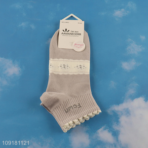 Low price women cute women ankle socks low cut socks ruffle socks