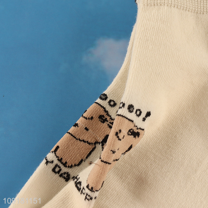 Top products cute girls polyester ankle socks low cut socks