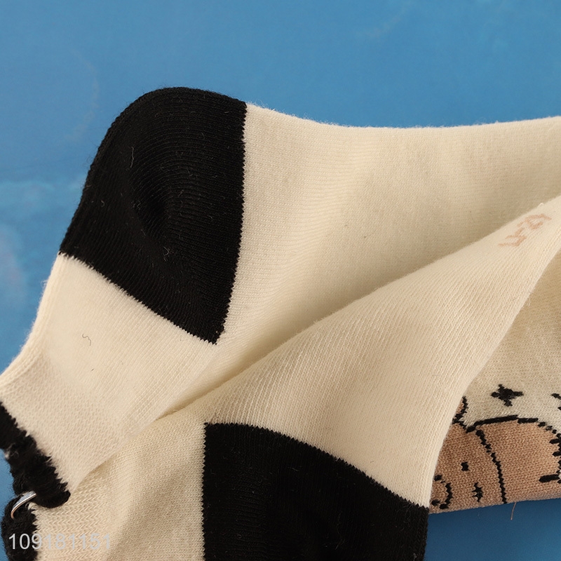 Top products cute girls polyester ankle socks low cut socks