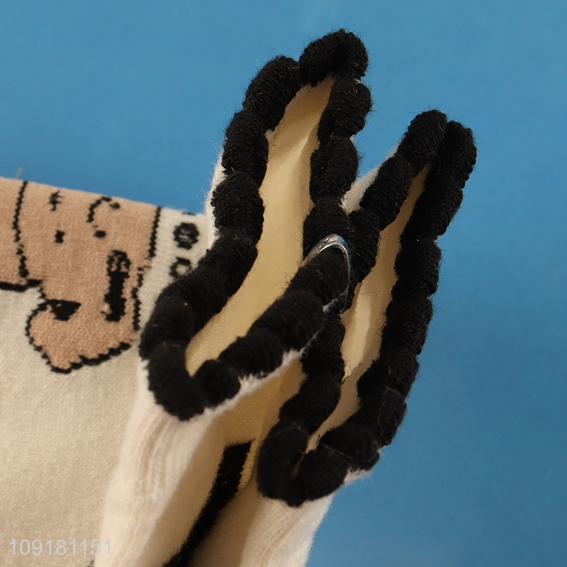 Top products cute girls polyester ankle socks low cut socks