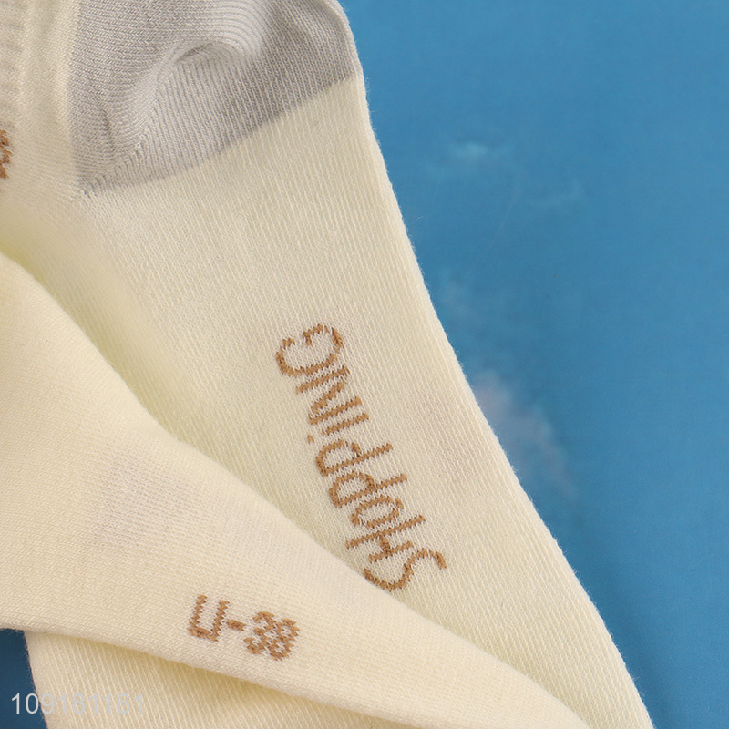 China products cute polyester ankle socks low cut socks for women