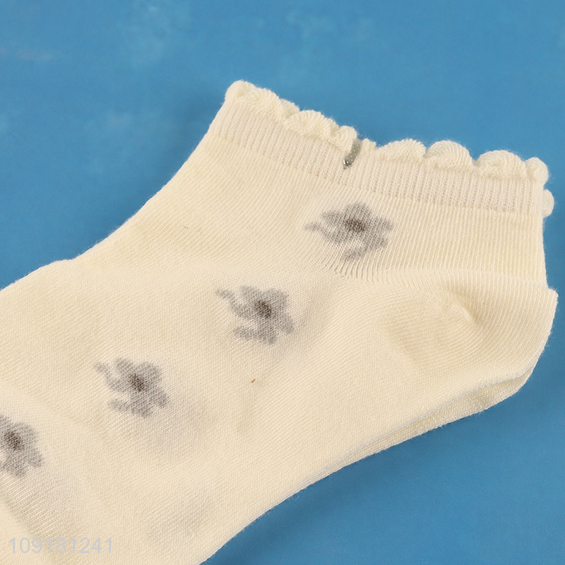 China products breathable women ankle socks low cut socks