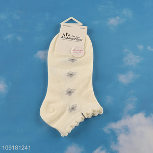 China products breathable women ankle socks low cut socks