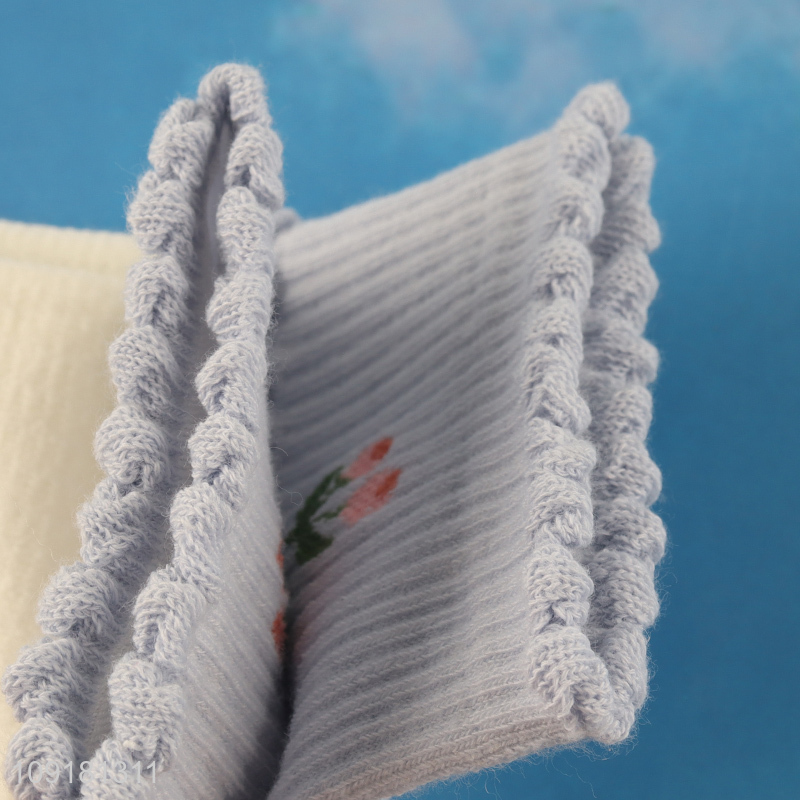 New arrival women ankle socks low cut socks ruffle socks