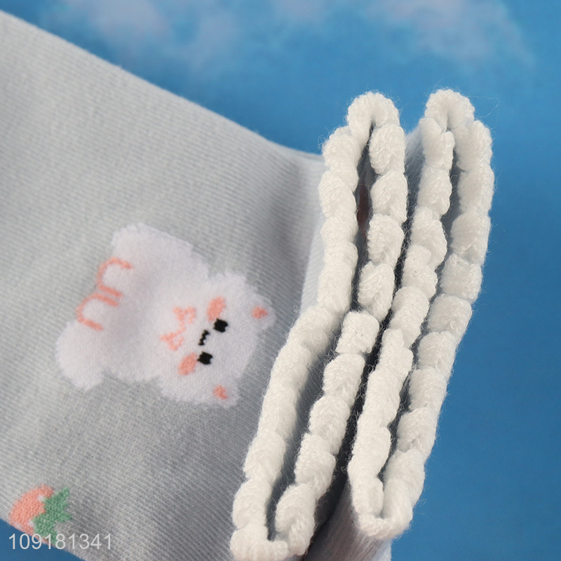 Low price animal printed ankle socks low cut socks ruffle socks