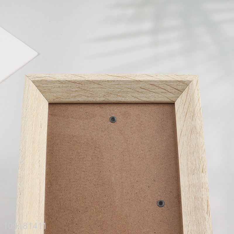China Imports Wooden Photo Frame Decorative Wooden Picture Frame