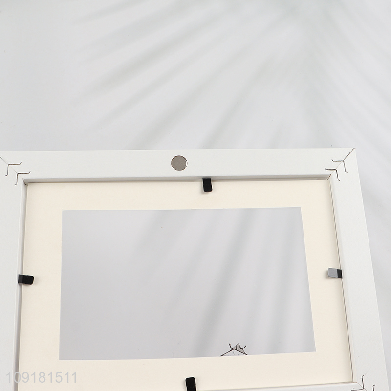 New Product Front-Opening Wooden Picture Frame Kids Artwork Frame