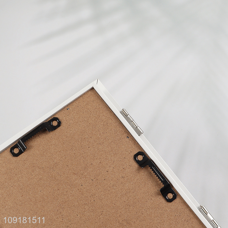 New Product Front-Opening Wooden Picture Frame Kids Artwork Frame