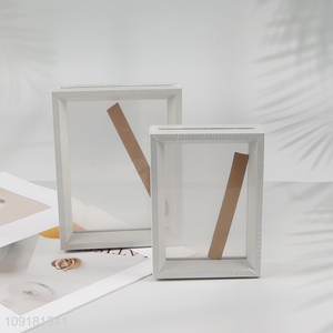 China Factory Double Sided Wooden Photo Frame Wooden Picture Frame