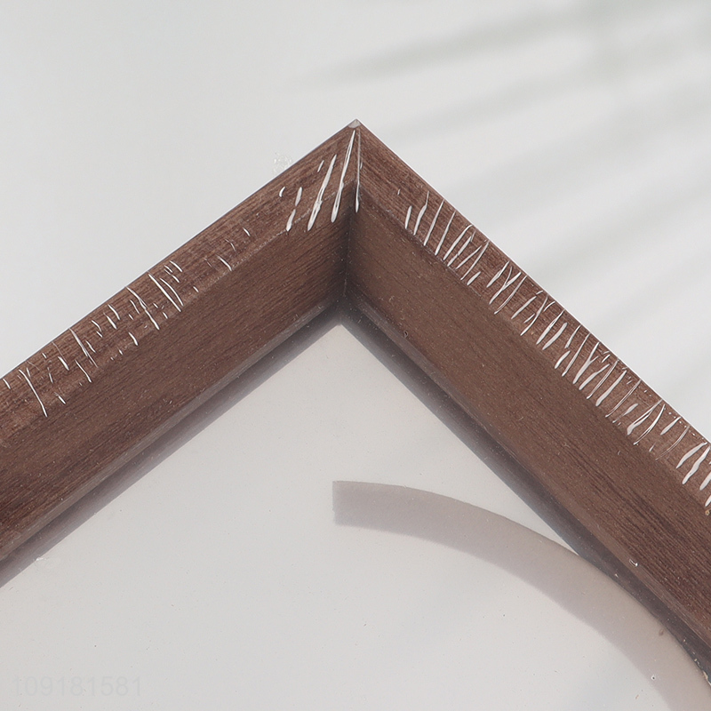 China Product Double Sided Picture Frame Wooden Floating Photo Frame