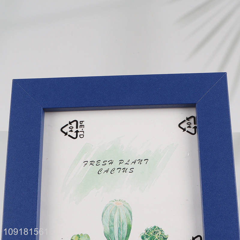 Low Price 4X6 Inch Wooden Photo Frame Decorative Wooden Picture Frame