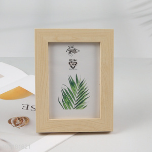 Wholesale 3.5X5 Inch Wooden Picture Frame for Tabletop or Wall Display