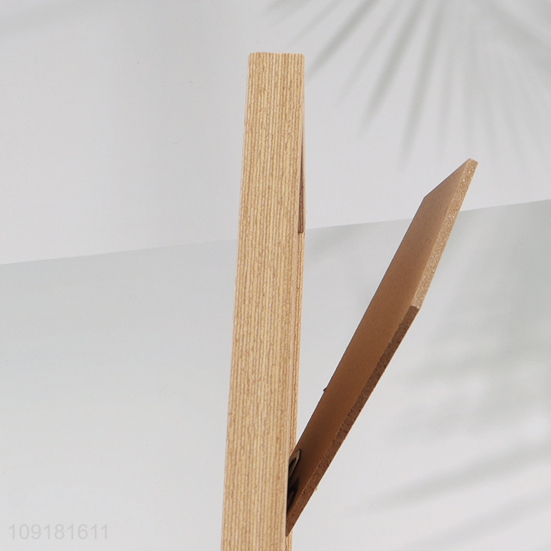 Good Quality 3.5X5 Inch Natural Wooden Picture Frame for Home Decor