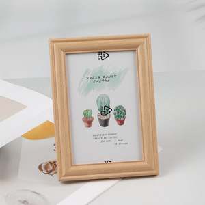 High Quality 4X6 Inch Wooden Picture Frame Rustic Wooden Photo Frame