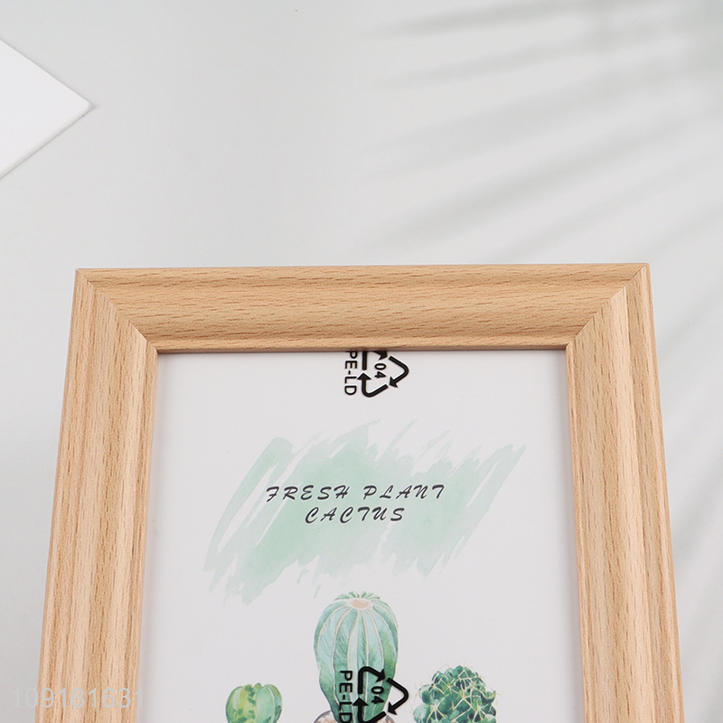 High Quality 4X6 Inch Wooden Picture Frame Rustic Wooden Photo Frame