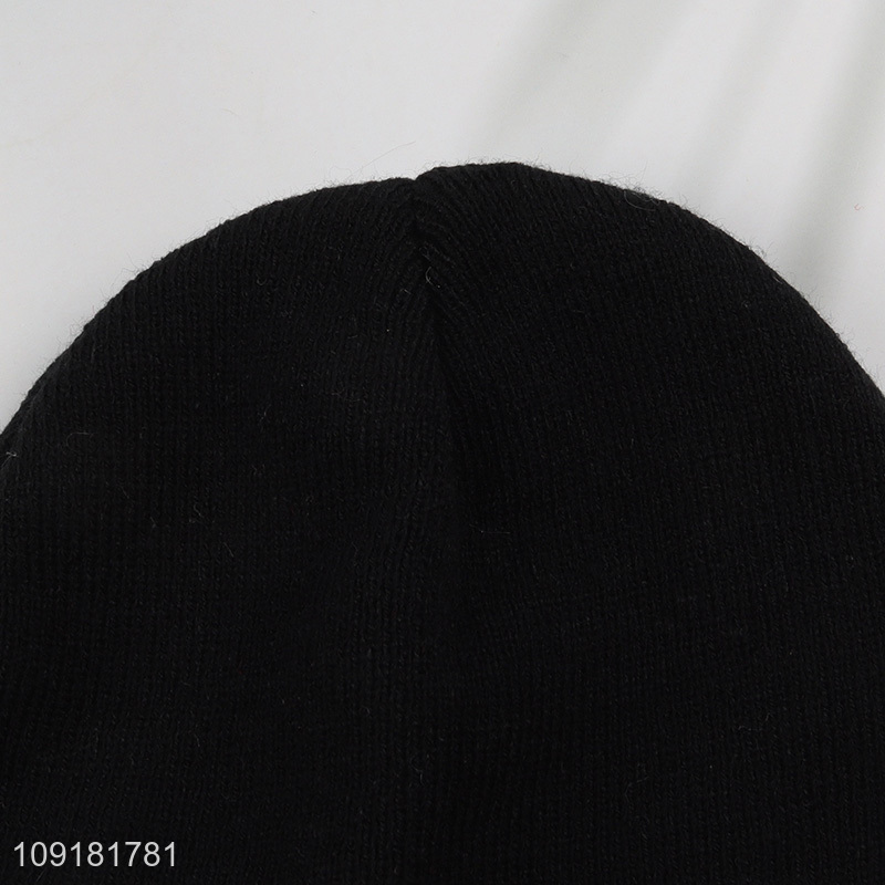 China Imports Winter Beanie Hats Plain Cuffers Beanie Hats for Kids
