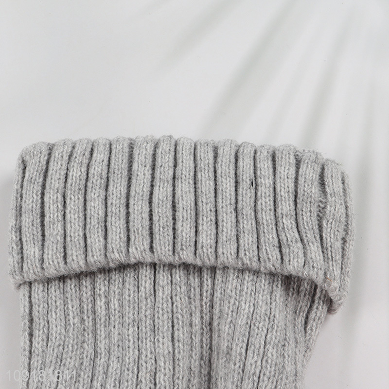 New Product Unisex Winter Beanie Hat Knitted Beanie Cap With Pompom