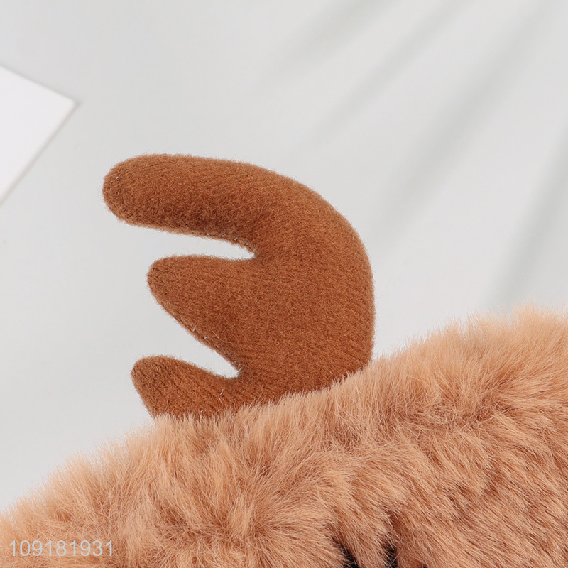 New Arrival Christmas Eye Mask Fluffy Sleeping Eye Mask Blindfold