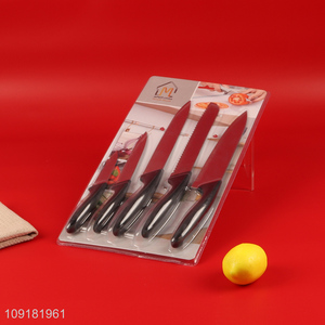 High Quality 5PCS Stainless Steel Kitchen Knives Set Chef Knives Set